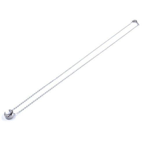 東京ローソク製造 【ペット仏具・分骨】遺灰ペンダント 三日月 シルバー (60618)