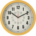 FUJIBOEKI 不二貿易 掛時計 カイラ Φ30 マスタード EG6911A マスタード 品番:28194
