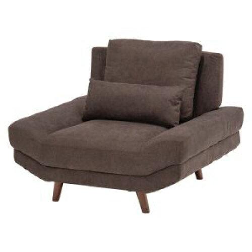 HAGIHARA 萩原 ソファ ブライト1P-DBR ※北海道、沖縄、離島配送不可