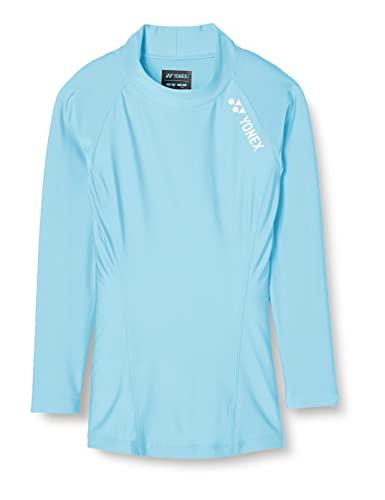 YONEX ヨネックス ジュニアハイネックナガソデシャツ (STBF1015J) [色 : スカイブルー] [サイズ : J140]