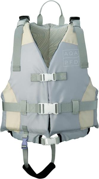 AQA(エーキューエー) ライフジャケット2 (KA9025) [色 : アッシュグレー] [サイズ : M]