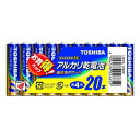 TOSHIBA 東芝 東芝 アルカリ乾電池(単4形×20本パック) 4904530026652【入数:10】