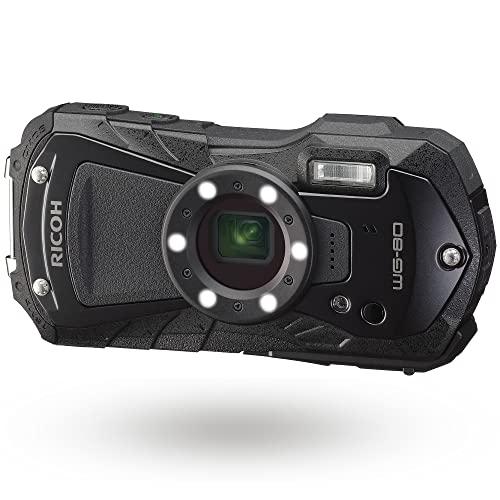 Other - RICOH リコー リコー本格防水デジタルカメラ 14m防水 (連続2時間) 1.6m耐衝撃 防塵 -10℃耐寒 ブラック (WG-80 BK)