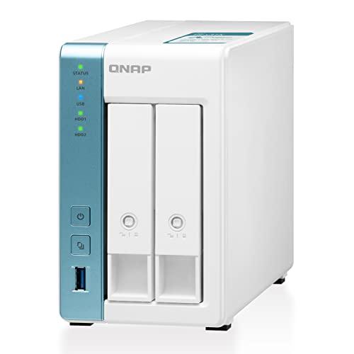 QNAP TS-231K ミドル 2TB (1TB x 2)(T231KM102E)