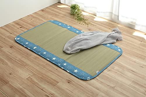 イケヒコ デニムスターベビーマット 70×120cm イケヒコ デニムスターベビーマット 70×120cm