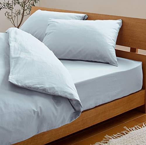 バード 日本製 綿100% 布団カバー3点セット ボックスシーツ フィットシーツ クイーン Q (101930627616-01-03)