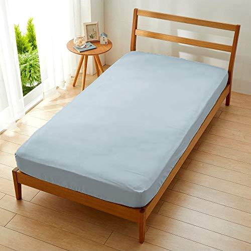 バード 日本製 綿100% ボックスシーツ 3人用 200×200×30cm ベッドマットレス用 (101930627625-01-06)