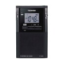 TOSHIBA 東芝 東芝 TY-SCR5(K) ポケットラジオ ブラックTYSCR5(K)(TY-SCR5)