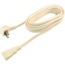 【在庫限即納】正和電工 高ワット用L型プラグ延長コード 1個口 5m 白 T-25PKL