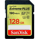 SANDISK サンディスク エクストリーム プラス SDXC UHS-Iカード 128GB(SDSDXWA-128G-JNJIP)(2)