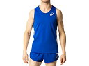 ASICS アシックス APGA3 M’Sランニングシャツ 2091A124 AブルーxWHT(401) サイズ:XS