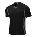 ウンドウ(Wundou) ベーシックサッカーシャツ P-1910 ブラック(34) サイズ:XXL