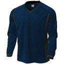 ウンドウ(Wundou) ベーシックロングスリーブサッカーシャツ P-1930 ネイビー(01) サイズ:XXL