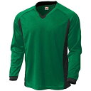 ウンドウ(Wundou) ベーシックロングスリーブサッカーシャツ P−1930 グリーン(26) サイズ:S
