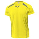ウンドウ(Wundou) バレーボールシャツ P−1610 黄xDグレー(93) サイズ:XL(4)