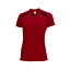 ウンドウ(Wundou) ウィメンズバレーボールシャツ　P－1620J　赤xブラック（92）　サイズ：150