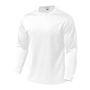 ウンドウ(Wundou) ドライライト長袖Tシャツ P−350J ホワイト(00) サイズ:110【沖縄・離島への配送不可】