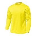 ウンドウ(Wundou) ドライライト長袖Tシャツ P−350J イエロー(21) サイズ:110【沖縄・離島への配送不可】