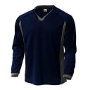 ウンドウ(Wundou) ベーシックロングスリーブサッカーシャツ P−1930J ネイビー(01) サイズ:110(4)