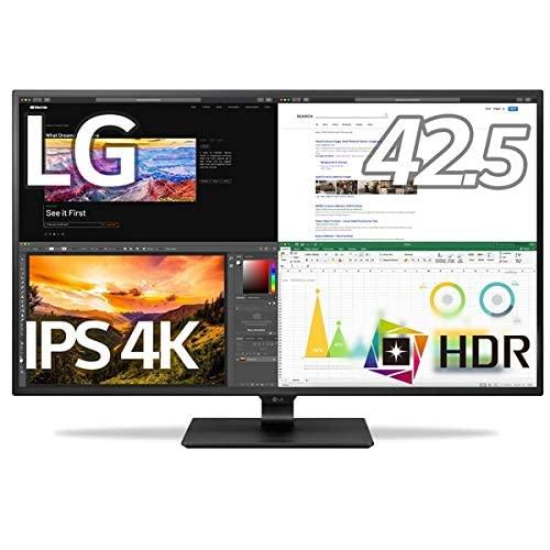 LG LG電子 モニター ディスプレイ 43UN700-BAJP 42.5インチ/4K/HDR対応/IPS非光沢/HDMI×4.DP.USB Type-C/スピーカー(10W×2)/ブルーライト低減、フリッカーセーフ/リモコン付属(43UN700-BAJP)