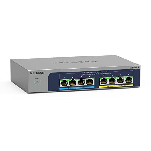 NETGEAR ネットギア PoE++対応 (230W)2.5Gx8 アンマネージスイッチ(MS108UP-100JPS)