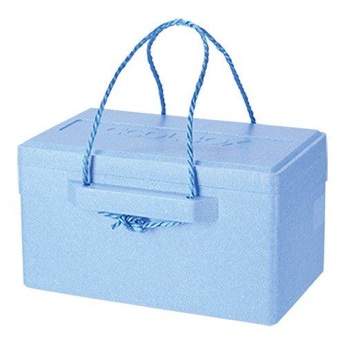 石山 発泡クールボックス 5.6L ブルー TI-60P 1個【TI-60P】