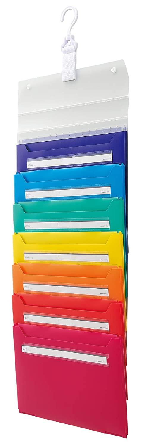 セキセイ(Sekisei) セキセイ 壁掛けファイル レインボー スライドドキュメント AD-3700