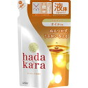 LION ライオン ライオン hadakaraボディソープ オイルインタイプ ピュアローズの香り つめかえ用 340ml 1パック【BPQBT*N】