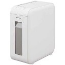 IRISOHYAMA アイリスオーヤマ P6HCSV-W 電動シュレッダー クロスカット 最大幅:A4 最大枚数:10枚以下 11L〜20L ホワイト