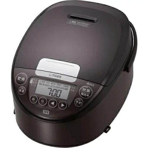 Rice Cookers - TIGER タイガー魔法瓶 5.5合 IH式 炊きたて 遠赤黒厚釜 お手入れ簡単 ブラウン JPW-D100T