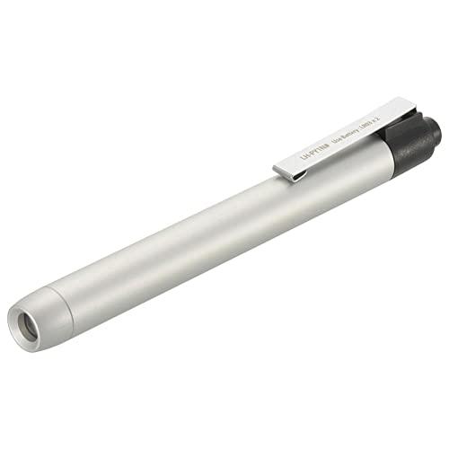 OHM オーム電機 LEDペンライト(20Lm/連続使用75時間/アルミボディ/単4形×2本使用) LH-PY1N-S2