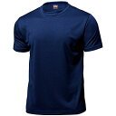 ウンドウ(Wundou) ドライライトTシャツ P-330 ネイビー(01) サイズ:L(4)