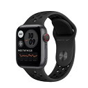 Apple Watch Series 4 GPS + Cellularモデル 40mm APPLE アップル アップル / APPLE Apple Watch Nike Series 6 GPS+Cellularモデル 40mm M07E3J/A [アンスラサイト/ブラックNikeスポーツバンド]