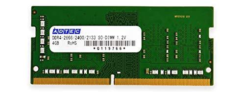 ADTEC アドテック DDR4-2666 260pin SO-DIMM 16GB 省電力【ADS2666N-H16G】