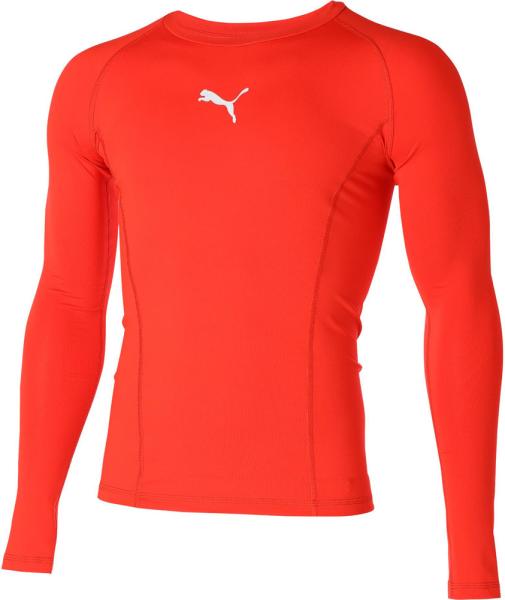PUMA プーマ LIGA_BASELAYER_SS_Tシャツ (658223) [色 : PUMA_RED] [サイズ : L]