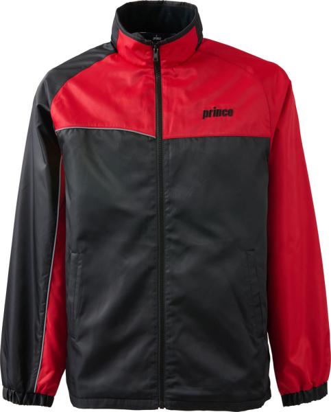 プリンス ウィンドジャケット_TMU656T (TMU656T) [色 : BLK/RED] [サイズ : L]