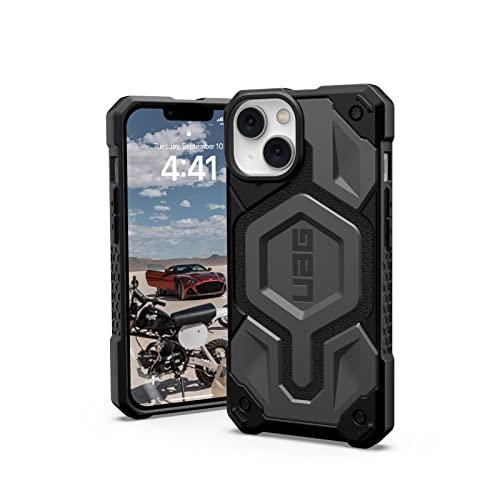 URBAN ARMOR GEAR iPhone 14 (6.1) 2022Ή ϏՌP[X MagSafeΉ MONARCH PRO Vo[ y{K㗝Xiz UAG-IPH22MA-PMS-SV