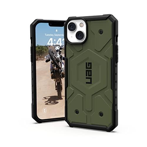 URBAN ARMOR GEAR iPhone 14 Plus (6.7) 2022Ή ϏՌP[X MagSafeΉ PATHFINDER I[u y{K㗝Xiz UAG-IPH22LA-MS-OL