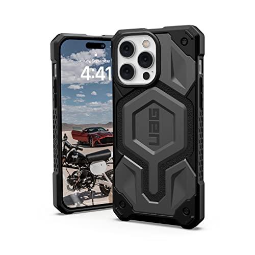 プリンストン URBAN ARMOR GEAR iPhone 14 Pro Max (6.7) 2022対応 耐衝撃ケース MagSafe対応 MONARCH PRO シルバー 【日本正規代理店品】 UAG-IPH22LB-PMS-SV