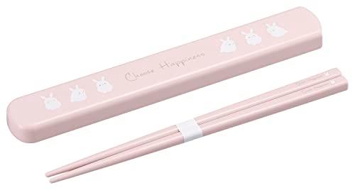 OSK ≪新商品≫【Choose Happiness(うさぎ柄)】 箸セット19.5cm ＜日本製＞ (139246)【入数:5】