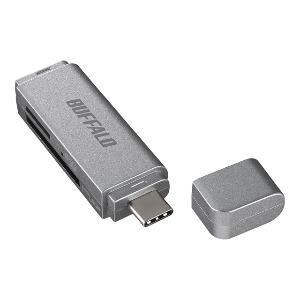 BUFFALO Хåե BSCR120U3CSV USB3.0 Type-C³ ɥ꡼ SD С(BSCR120U3CSV)