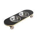 関家具(Sekikagu) ペット用エサ皿 SK8 PLATE BK 小◆