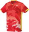 YONEX ヨネックス ジュニアゲームシャツ (10474J) [色 : サンセットレッド] [サイズ : J120]
