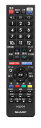SHARP シャープ SHARP AN-52RC5 リモコン ブラックAN52RC5(AN-52RC5)