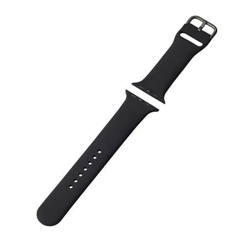 ELECOM エレコム Apple Watch 45/44/42mm/バンド/シリコン/Lサイズ/ブラック(AW-45BDSCLBK) ELECOM エレコム Apple Watch 45/44/42mm/バンド/シリコン/Lサイズ/ブラック(AW-45BDSCLBK)