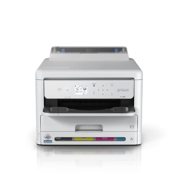 EPSON エプソン PX-S887 インクジェットプリンター インク4色 顔料 4800×1200 dpi 最大用紙サイズA4 接続(USB)〇 接続(有線LAN/無線LAN)〇 ホワイト