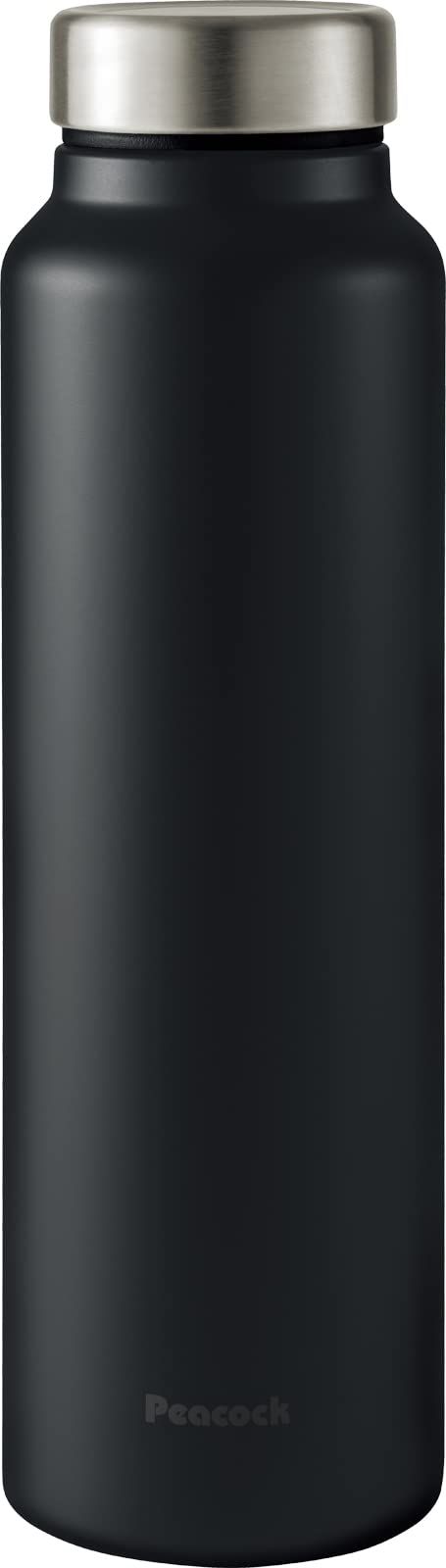 ピーコック魔法瓶工業(The-peacock) ピーコック 水筒 ステンレス ボトル スクリューマグボトル (軽量タイプ) 800ml マットブラック AKY-80 BD