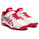 ASICS アシックス STAR SHINE S 2 1124A008 ホワイト×レッド(101) サイズ:19.0