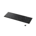 BUFFALO バッファロー 2.4GHz無線 コンパクトキーボード ブラック(BSKBW330BK)(2)