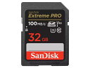SANDISK 32GB Extreme PRO SDHC UHS-I メモリーカード - C10、U3、V30、4K UHD、SDカード- SDSDXXO-032G-GN4IN(2)